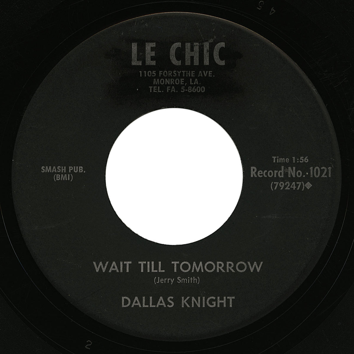 Dallas Knight – Wait Till Tomorrow – Le Chic