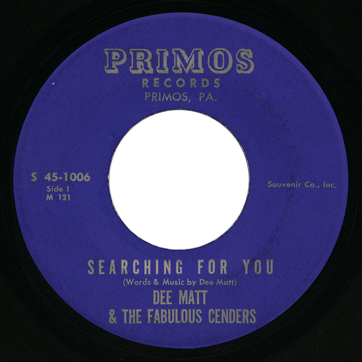 Dee Matt & The Fabulous Cenders – Searching For You – Primos
