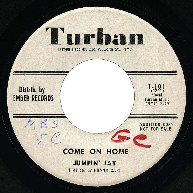 Jumpin’ Jay – Come On Home – Turban
