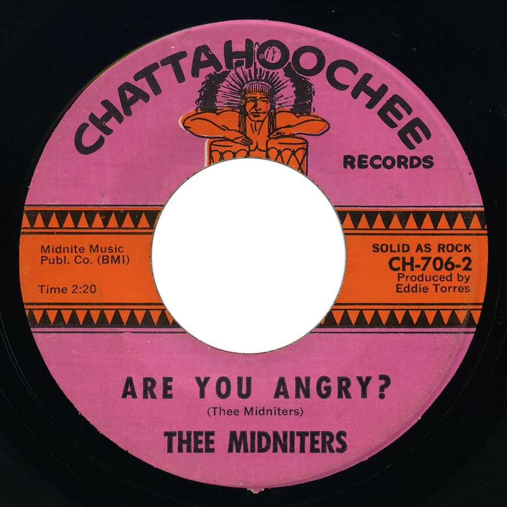 Thee Midniters - I Found A Peanut / Are You Angry? - Chattahoochee