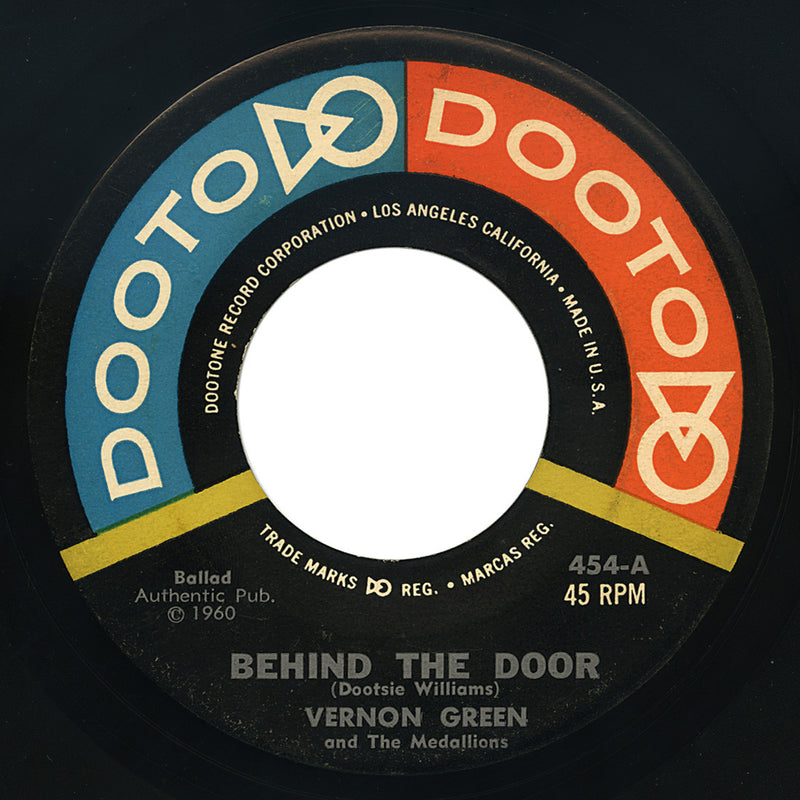 Vernon Green and The Medallions – Behind The Door – Dooto