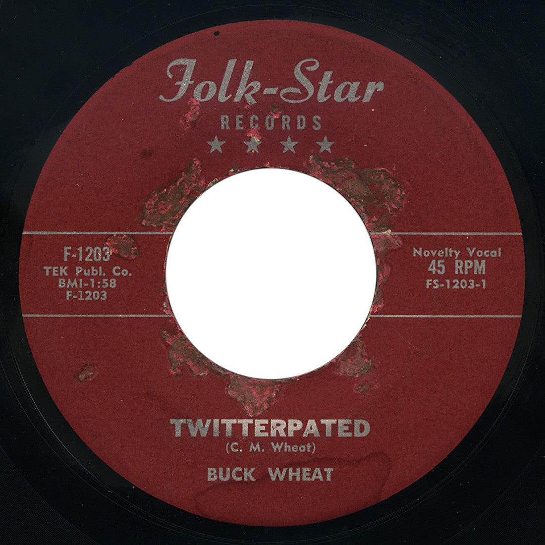 Buck Wheat – Twitterpated / Take Two Steps – Folk-Star