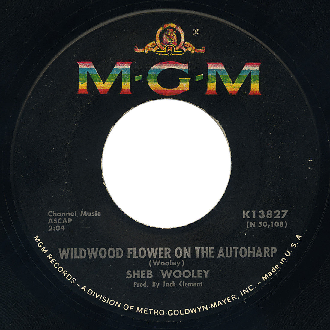 Sheb Wooley – Wildwood Flower On The Autoharp – MGM