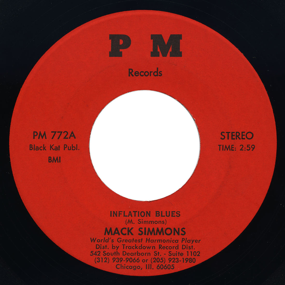 Mack Simmons – Inflation Blues