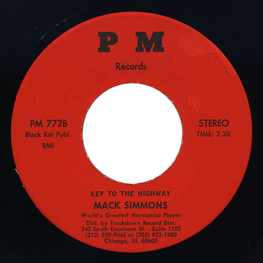 Mack Simmons - Key To The Highway