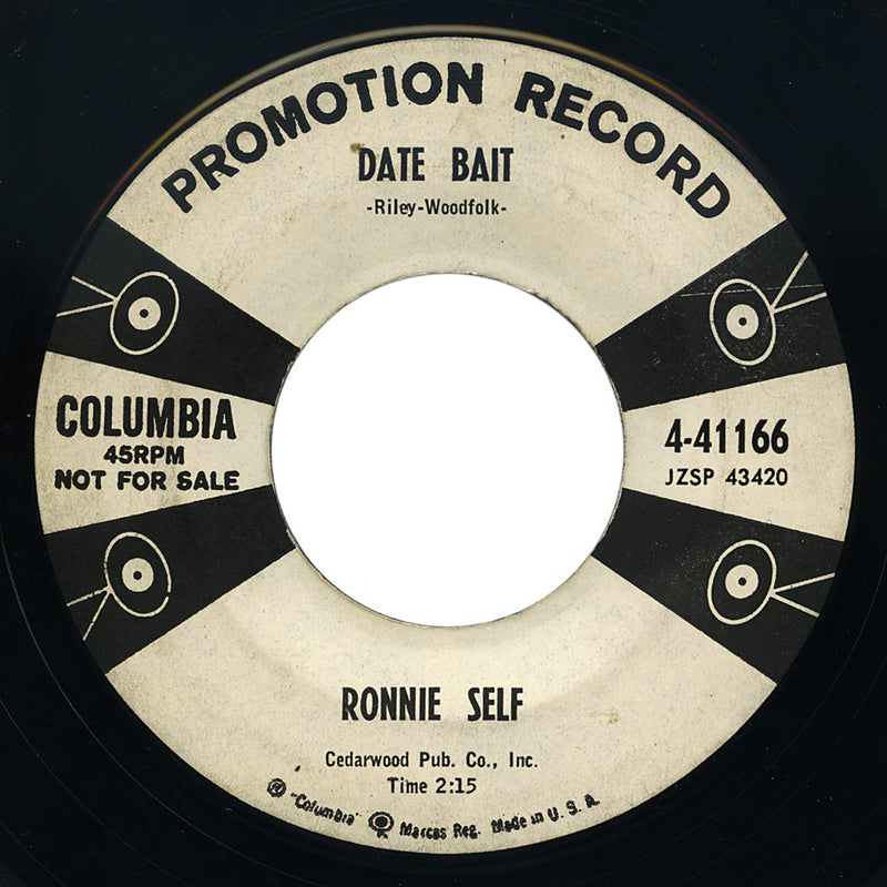 Ronnie Self – Big Blon’ Baby / Date Bait – Columbia