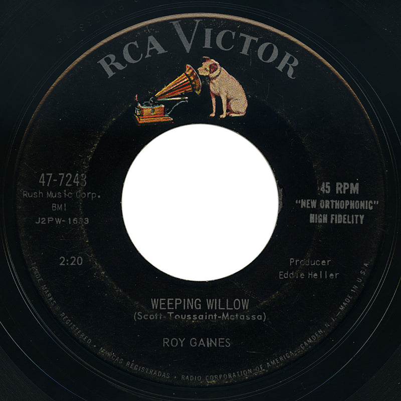 Roy Gaines – Weeping Willow – RCA Victor