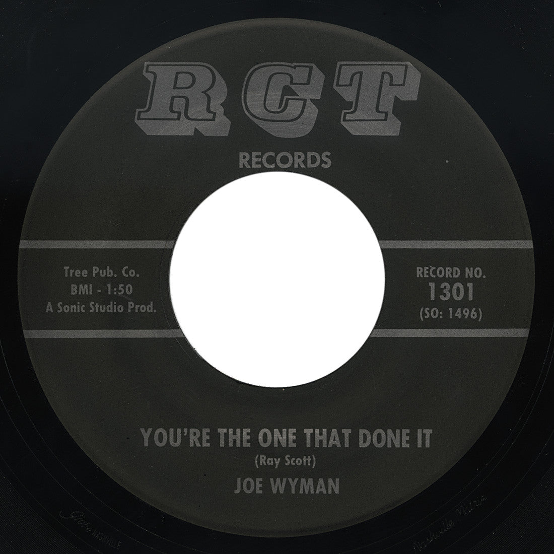 Joe Wyman – You’re The One That Done It – RCT