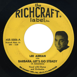 Lee Adrian – Barbara, Let’s Go Steady