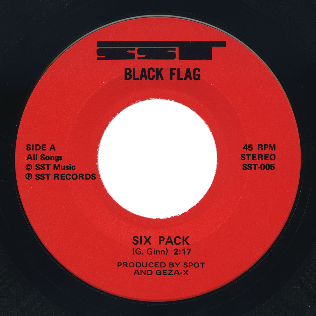 Black Flag – Six Pack / I’ve Heard It Before / American Waste – SST