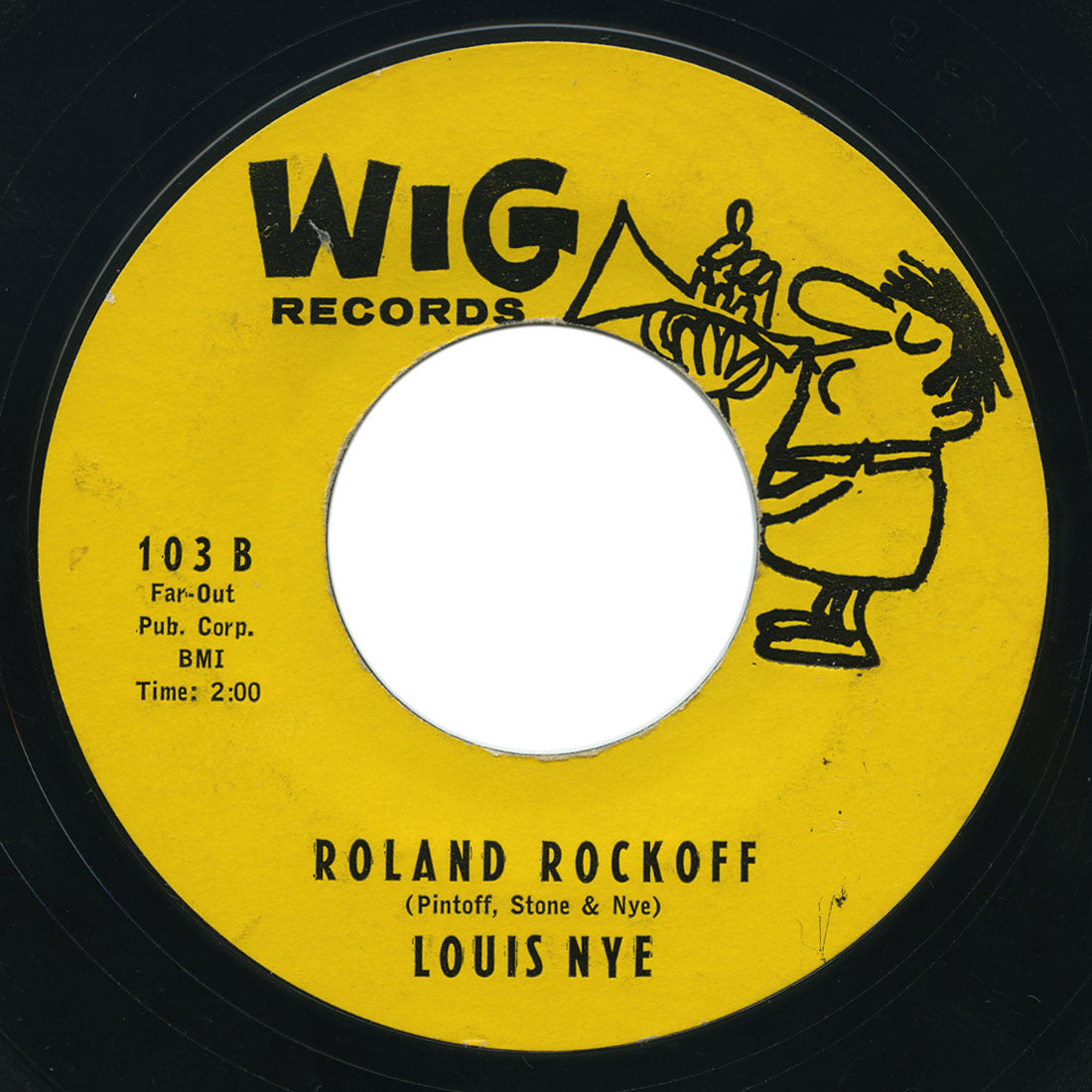 Louis Nye - Teenage Beatnik / Roland Rockoff - Wig