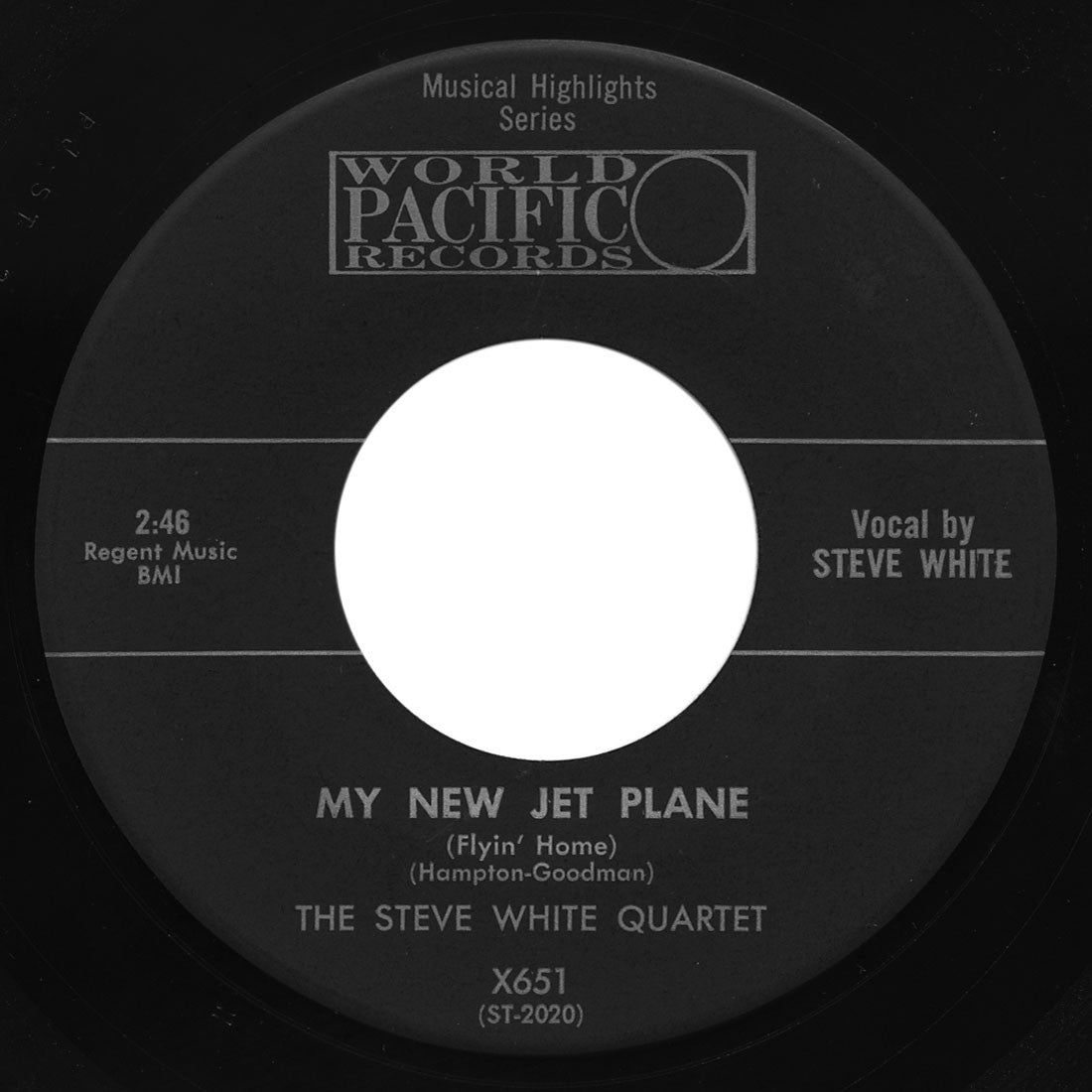 Steve White Quartet – My New Jet Plane (Flyin’ Home)
