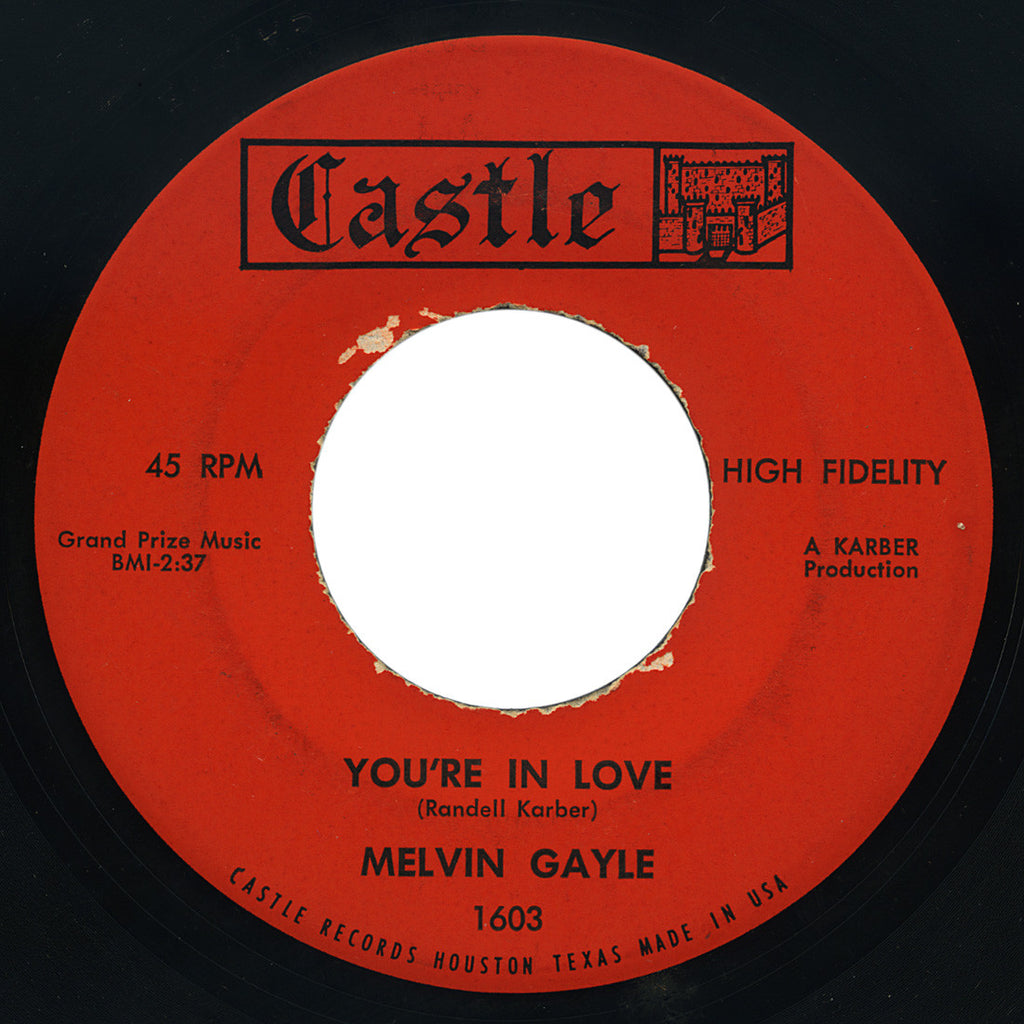 Melvin Gayle – You’re In Love – Castle