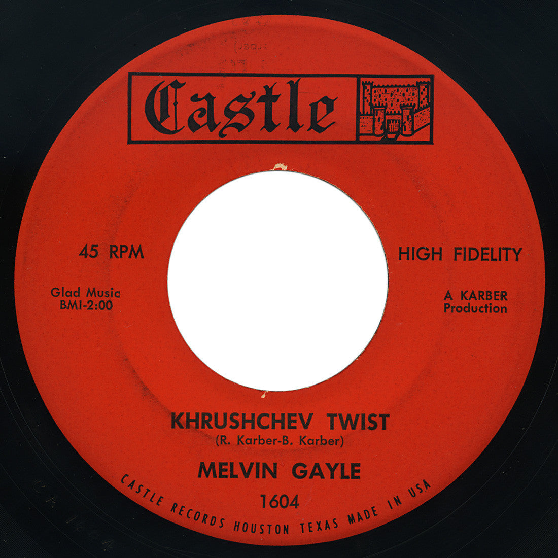 Melvin Gayle – Khrushchev Twist – Castle