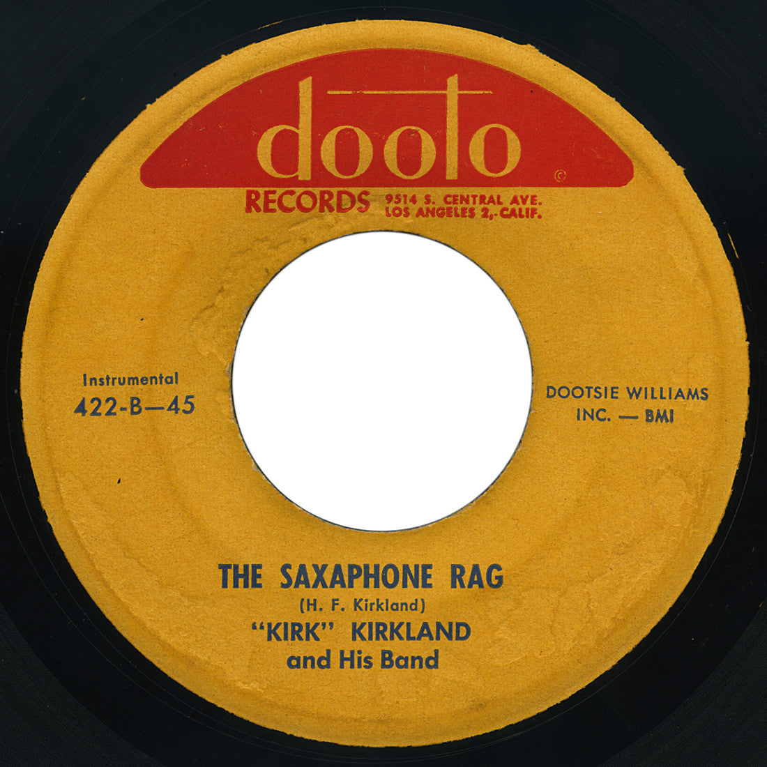 “Kirk” Kirkland – The Saxaphone Rag – Dooto