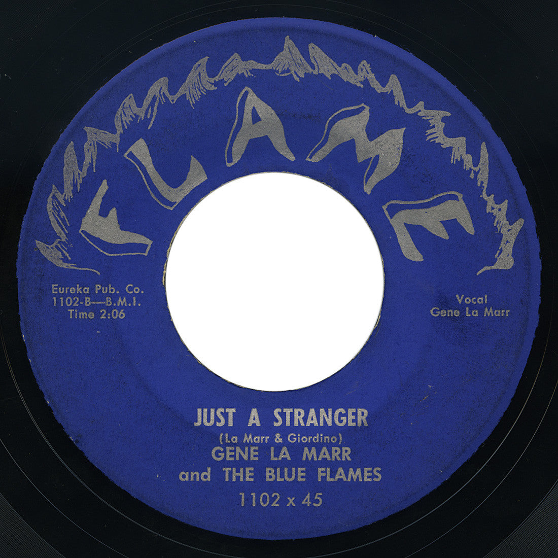 Gene La Marr and The Blue Flames – Just A Stranger – Flame