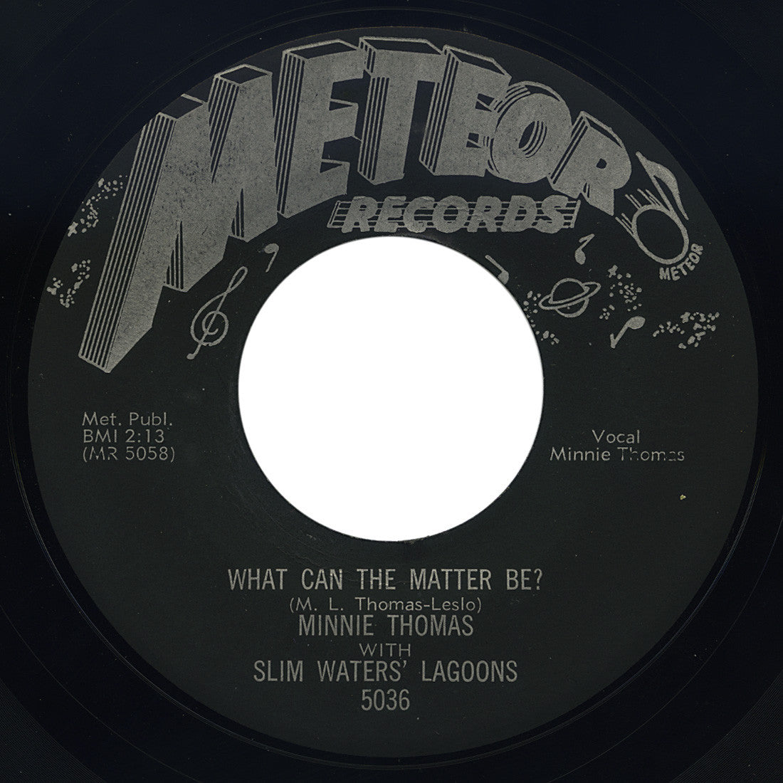 Minnie Thomas with Slim Waters’ Lagoons – What Can The Matter Be? – Meteor