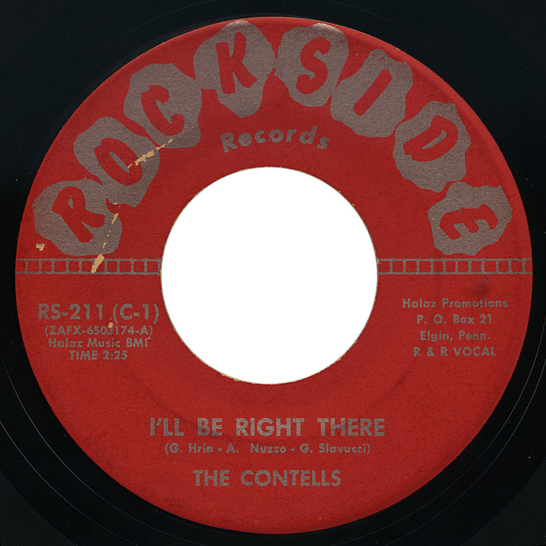 Contells – I’ll Be Right There – Rockside